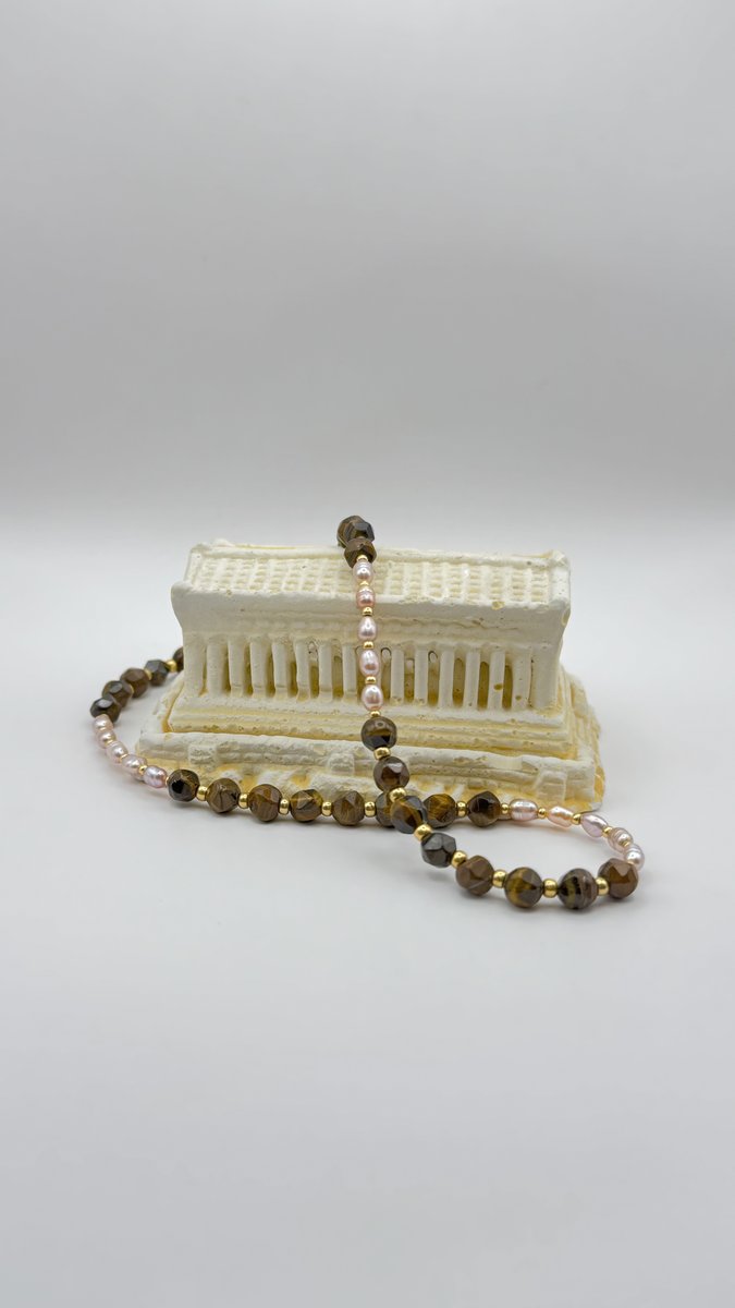 Tiger's Eye & Lilac Pearl — SunStone Jewellery
