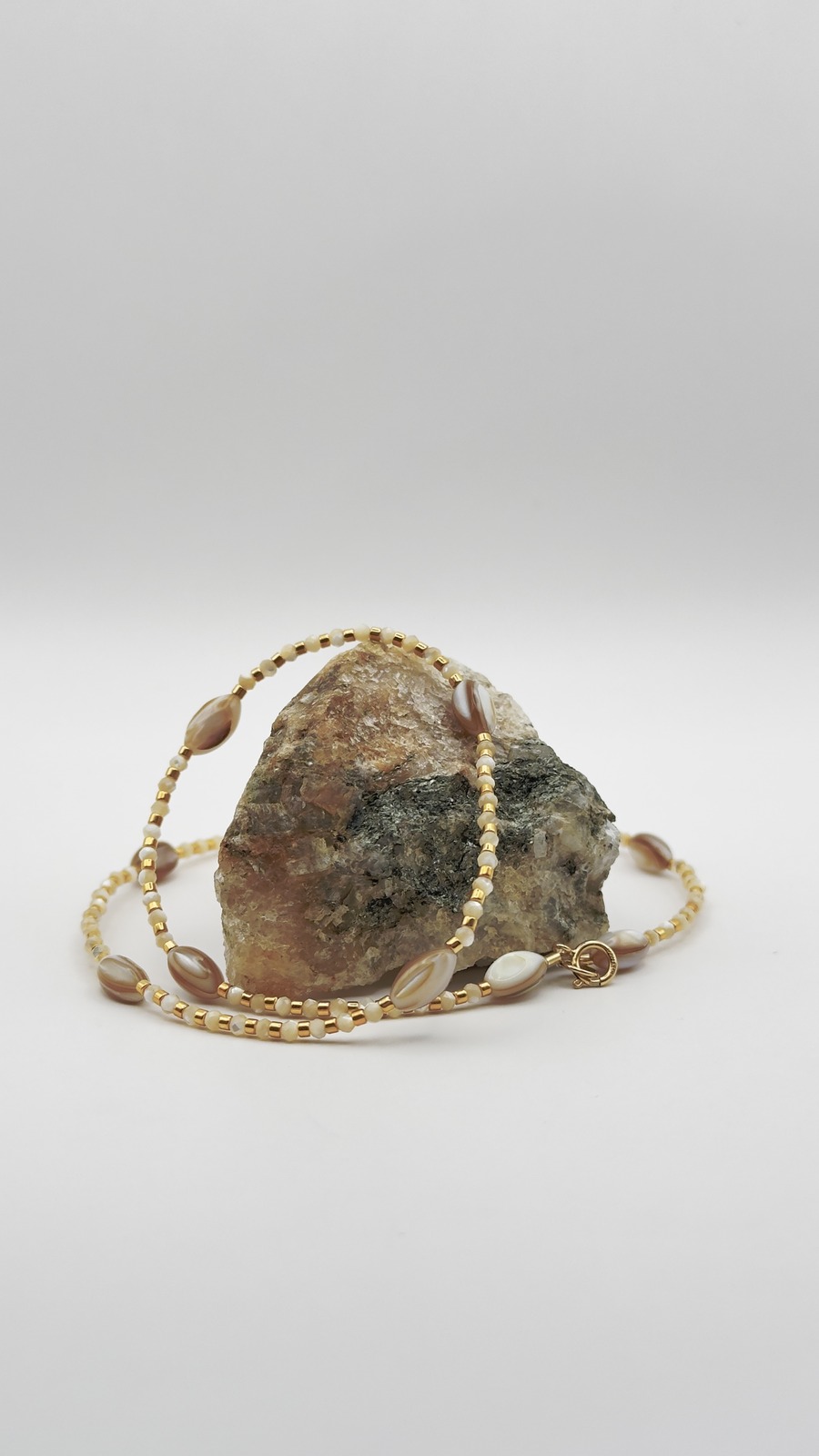Mother of Pearl & Gold — SunStone Jewellery
